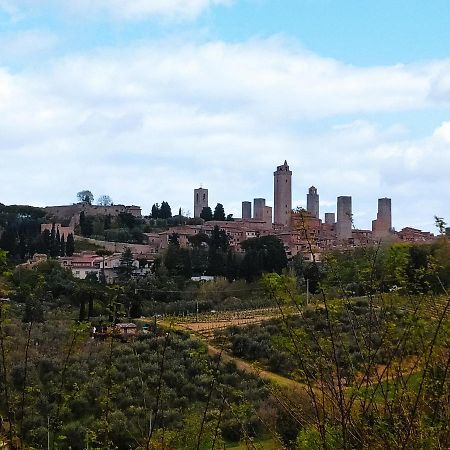 Casa Dina Lägenhet San Gimignano Exteriör bild