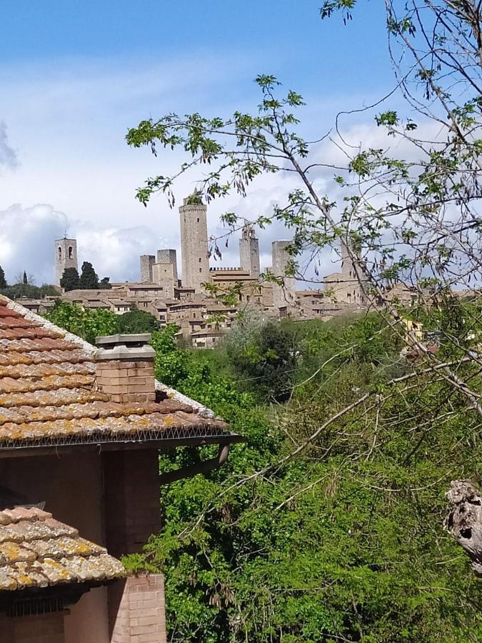 Casa Dina Lägenhet San Gimignano Exteriör bild